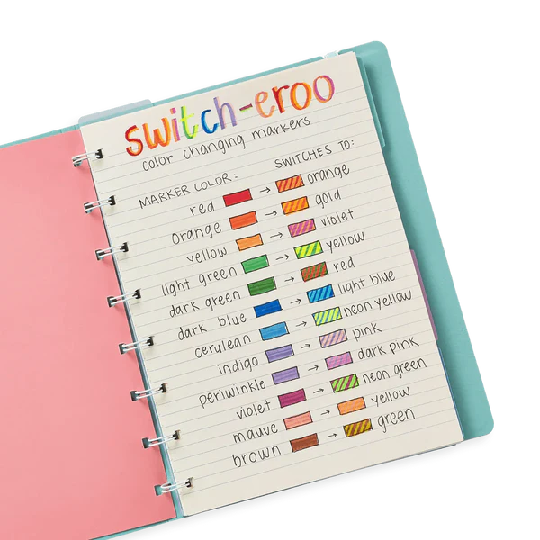 Switch-Eroo Colour Changing Markers - Set of 12
