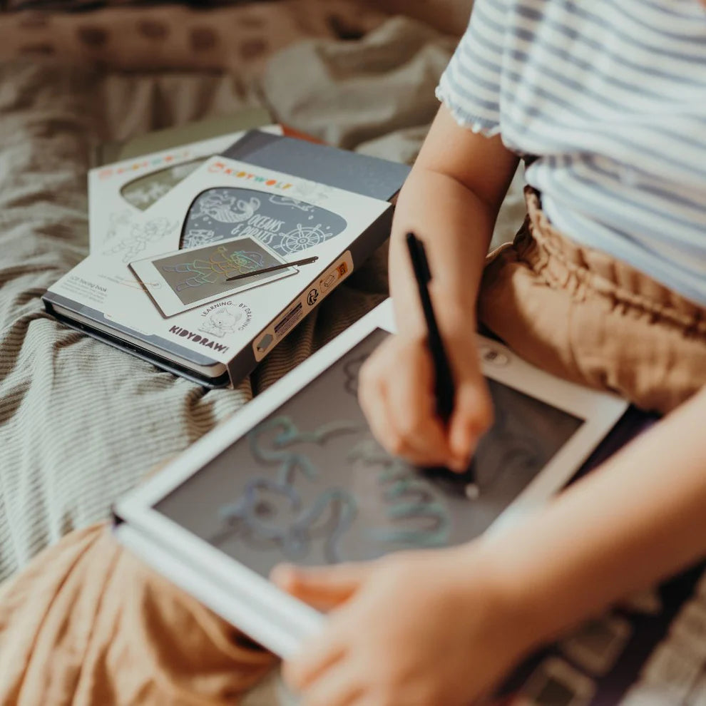 Kidydraw Mini LCD Drawing Tablet - Oceans & Pirates