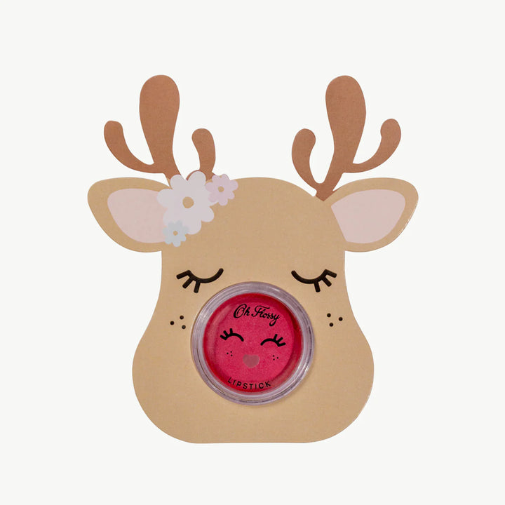 Oh Flossy Lipstick Stocking Stuffer | Rudolph Floral