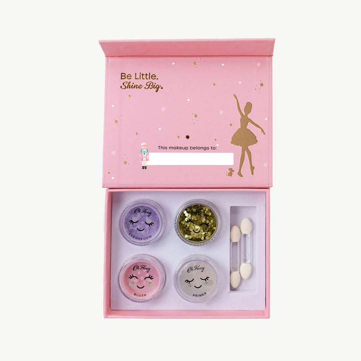 Oh Flossy x Barbie in the Nutcracker Mini Makeup & Glitter Set