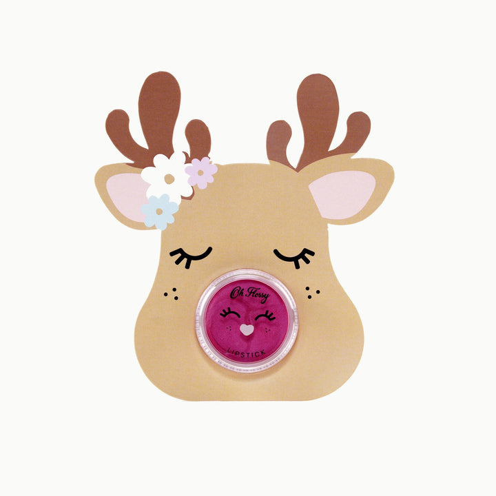 Oh Flossy Lipstick Stocking Stuffer | Rudolph