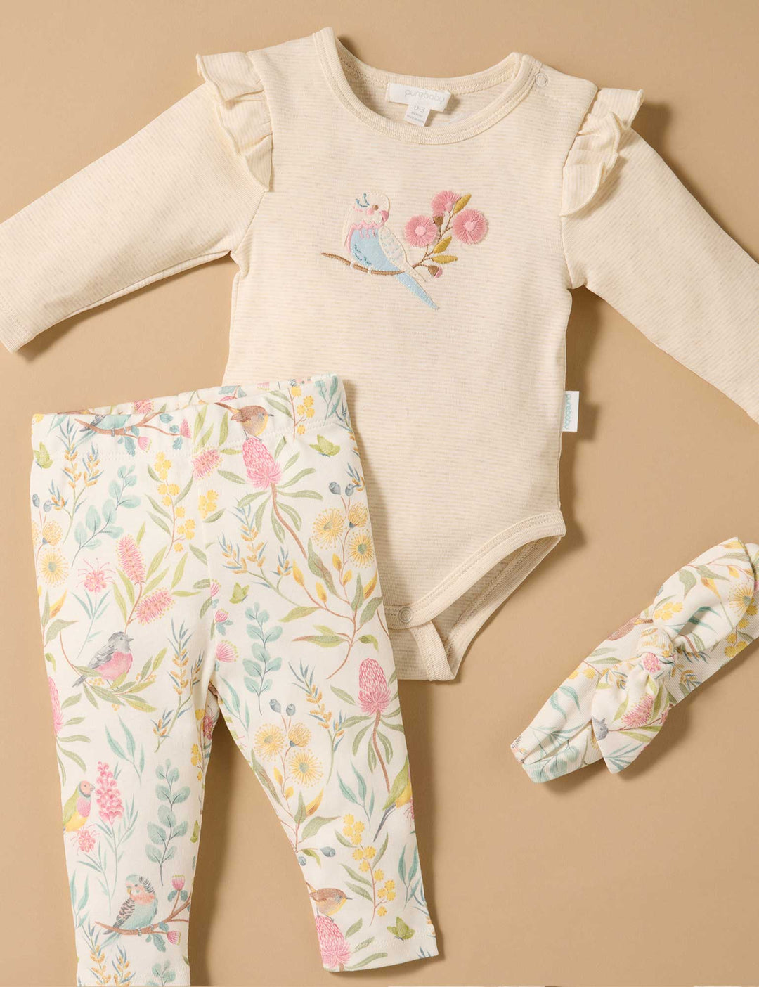 Purebaby Aviary Garden 3 Piece Set