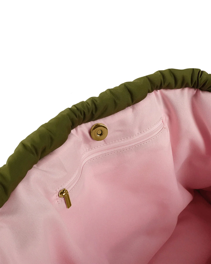 Marshmallow Midi Tote Bag - Khaki