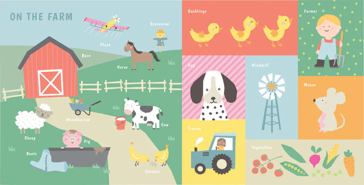 Padded Board Book - 100 First Words