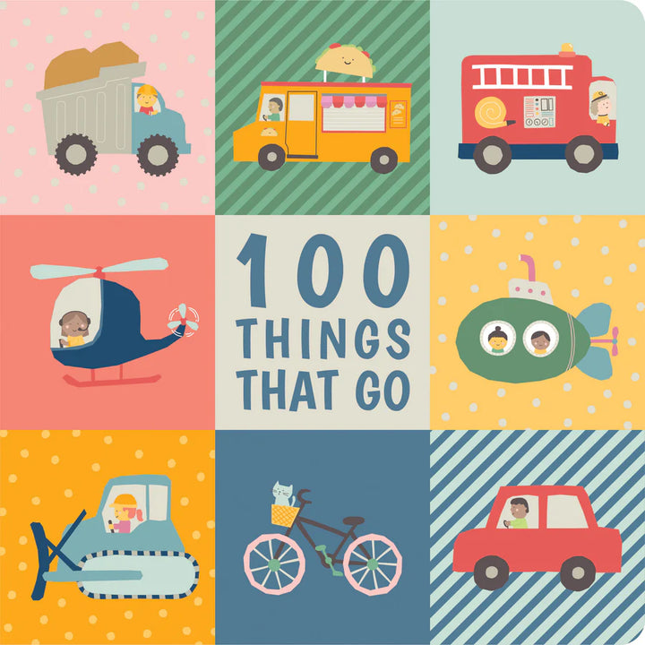 Padded Board Book - 100 Things That Go