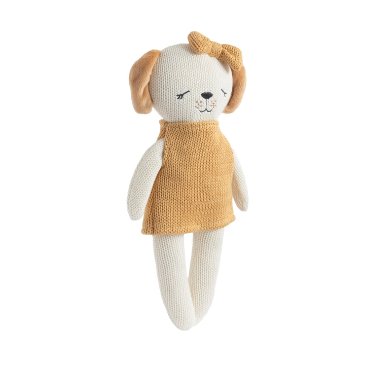 Paula the Puppy Knitted Plush Toy