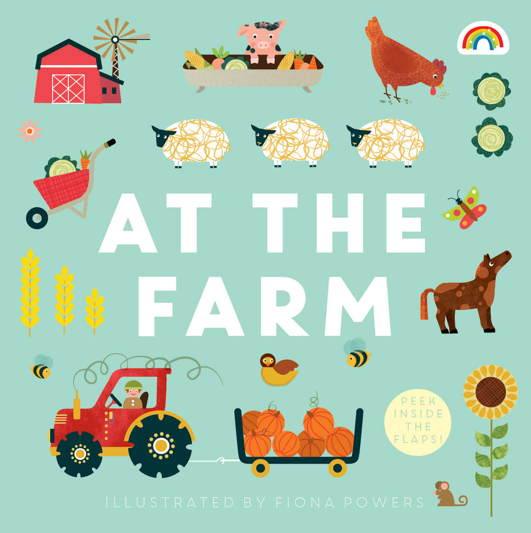 Peek Inside In The Farm Board Book