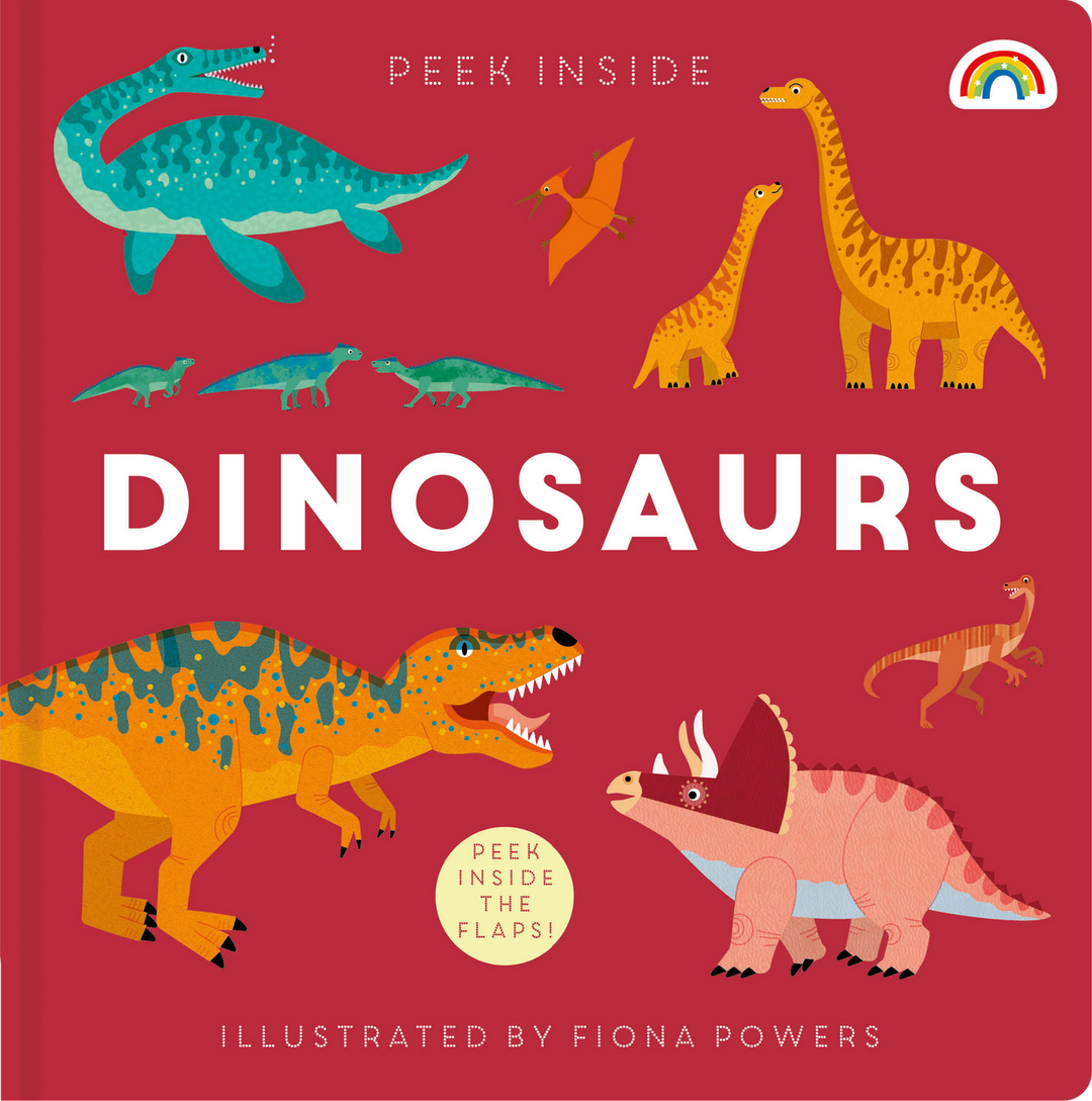 Peek Inside Dinosaur Board Book