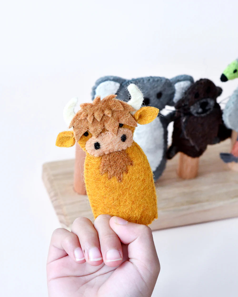 Australian Phillip Island Animals Finger Puppets Set