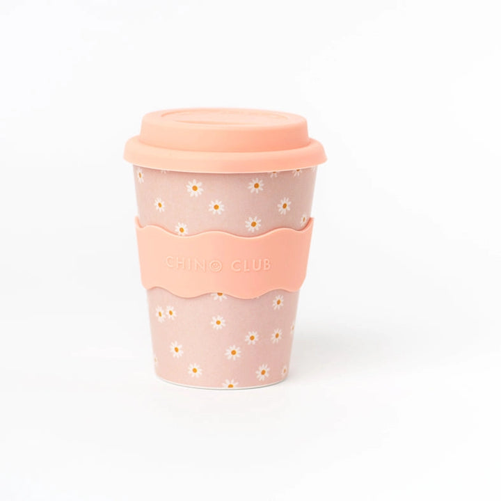 Pink Daisy Adult Coffee Cup 350ml