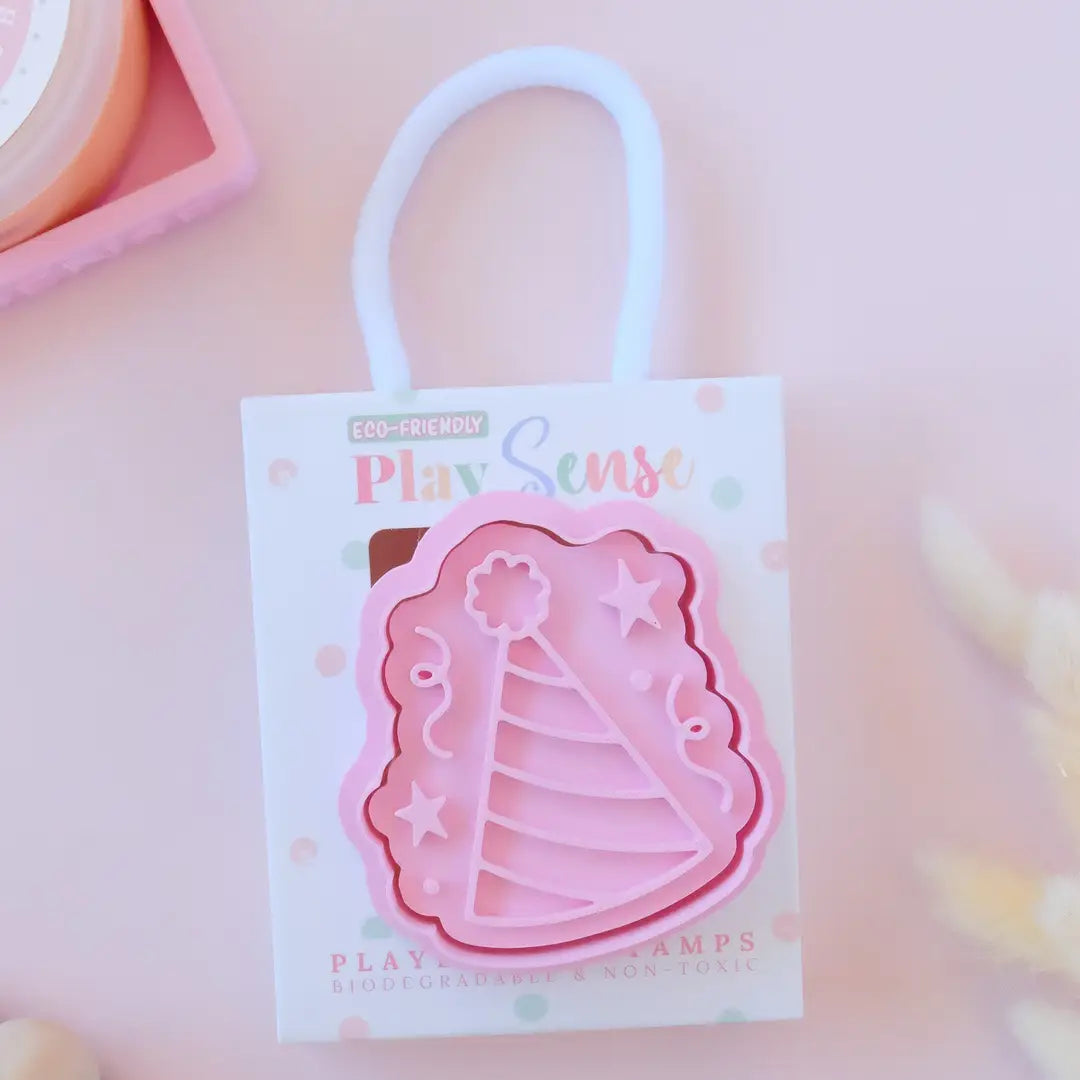 Eco Playdough Stamp | Celebration Hat