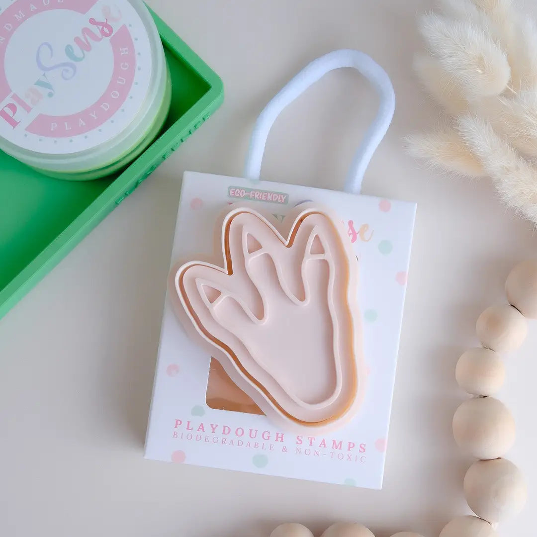 Eco Playdough Stamp | Dino Foot Print