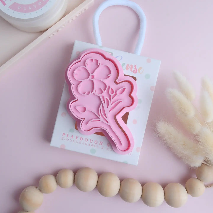 Eco Playdough Stamp | Forget-Me-Not