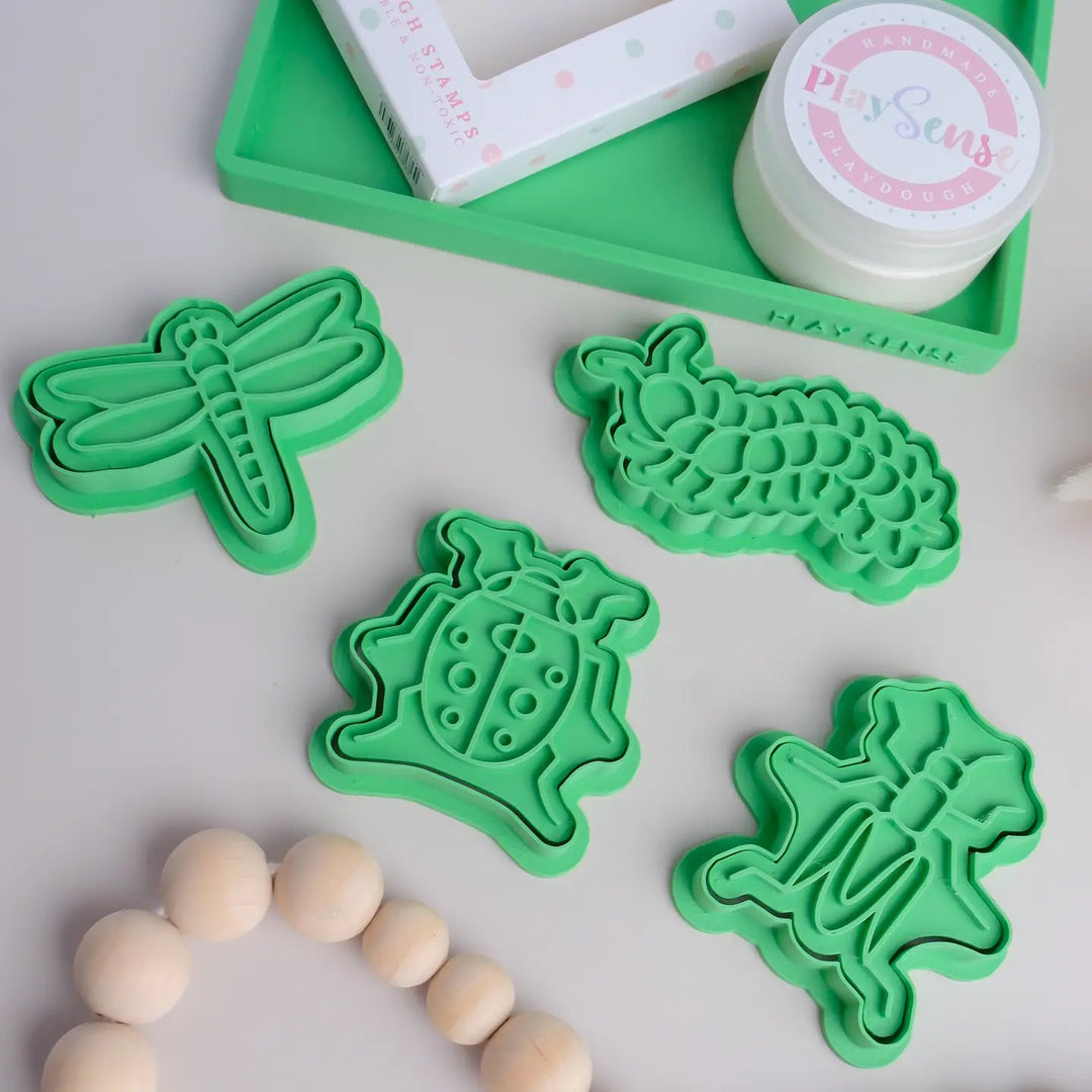 Eco Playdough Stamp | Grasshopper