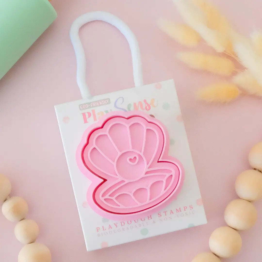 Eco Playdough Stamp | Mermaid Shell