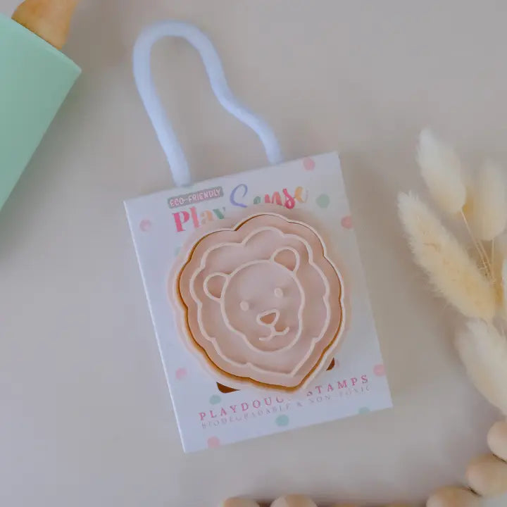 Eco Playdough Stamp | Safari Lion