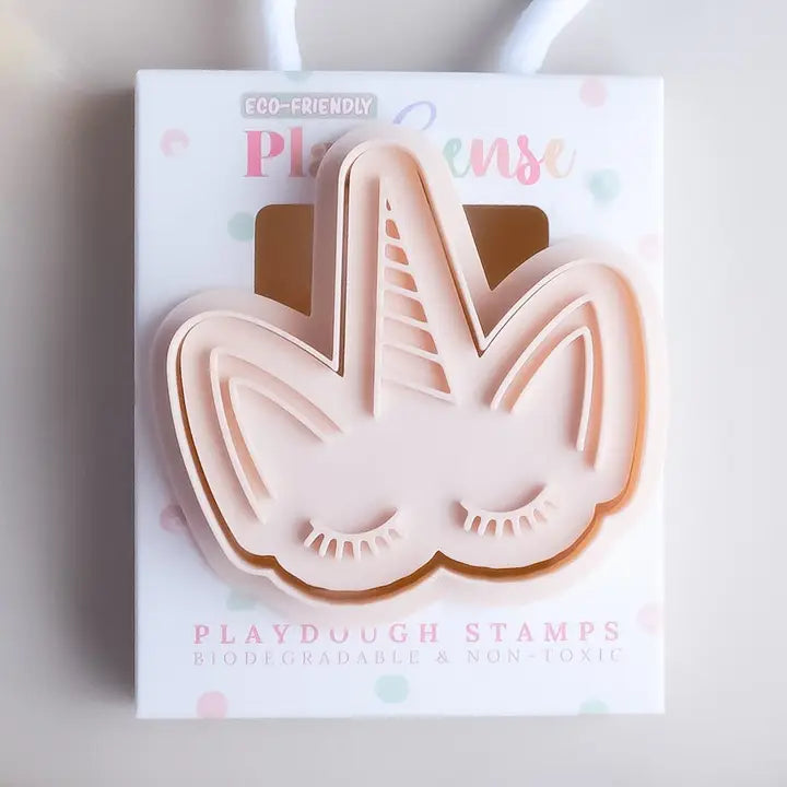 Eco Playdough Stamp | Unicorn Face