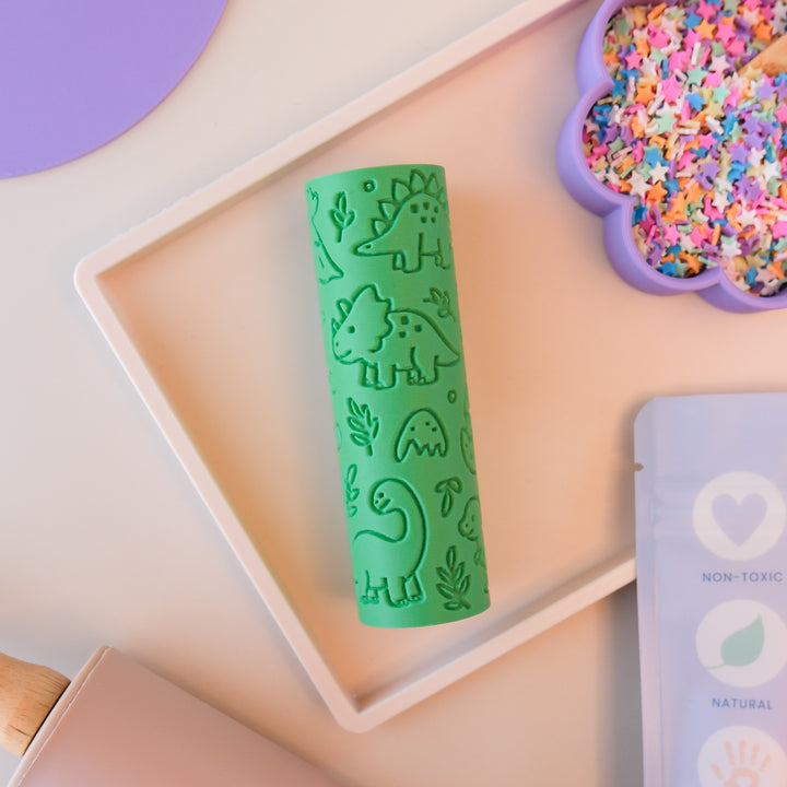 Play Sense Eco Textured Roller | Dinosaur
