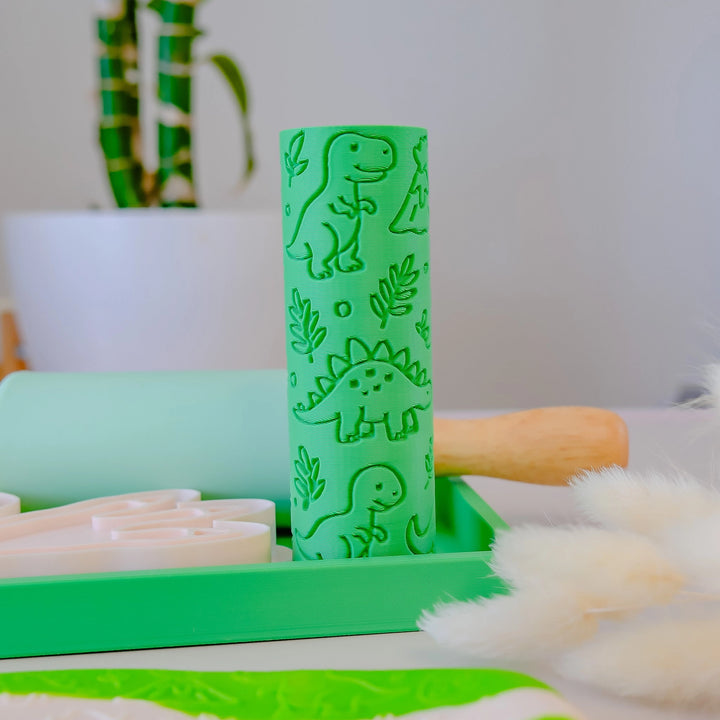 Play Sense Eco Textured Roller | Dinosaur