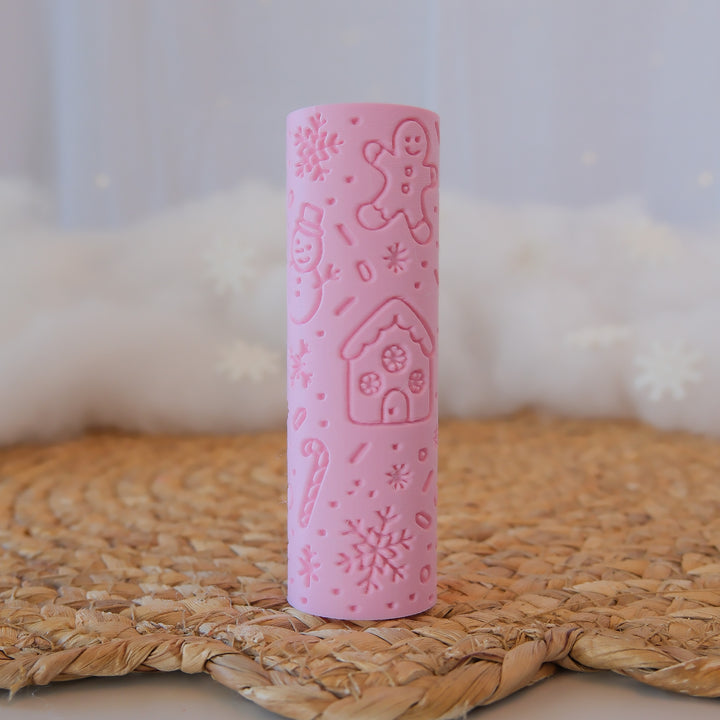 Play Sense Eco Textured Roller | Gingerbread Village