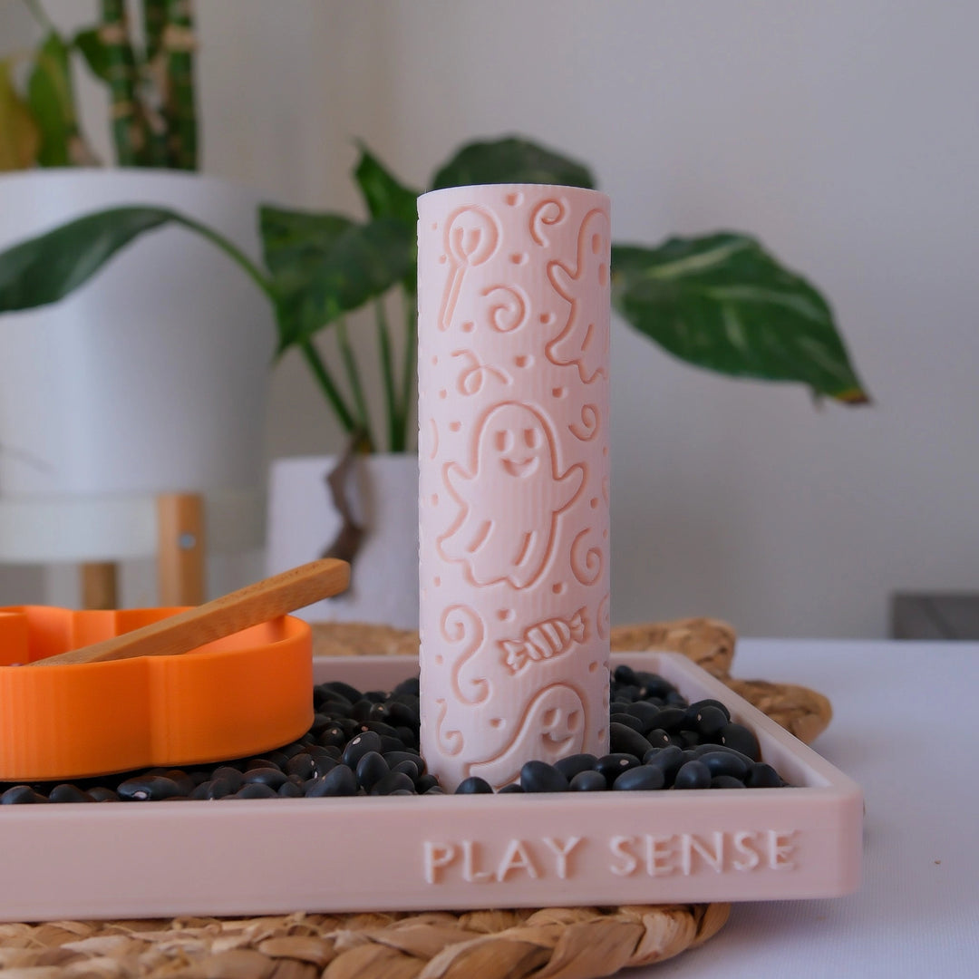 Play Sense Eco Textured Roller | Halloween Friendly Ghosts