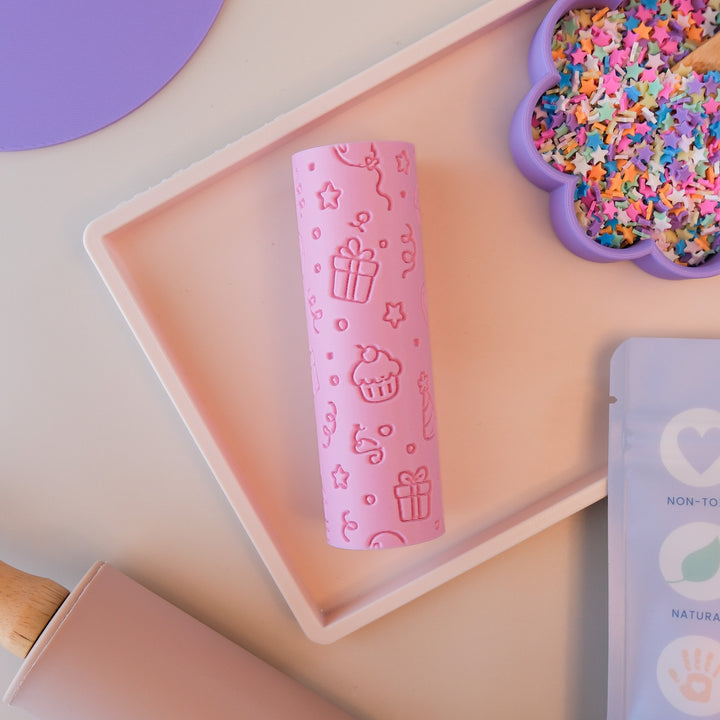 Play Sense Eco Textured Roller | Happy Birthday