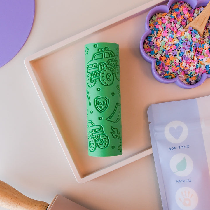 Play Sense Eco Textured Roller | Monster Trucks