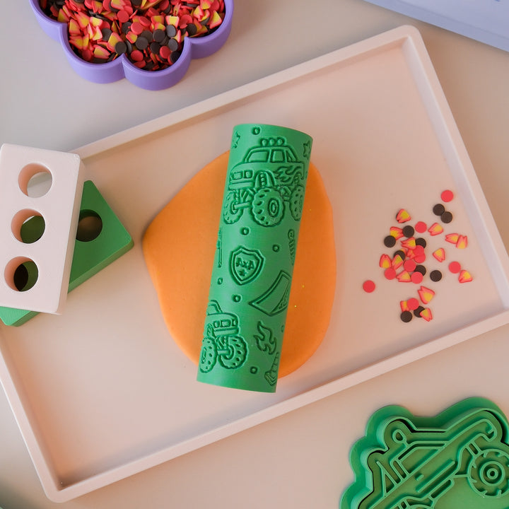 Play Sense Eco Textured Roller | Monster Trucks