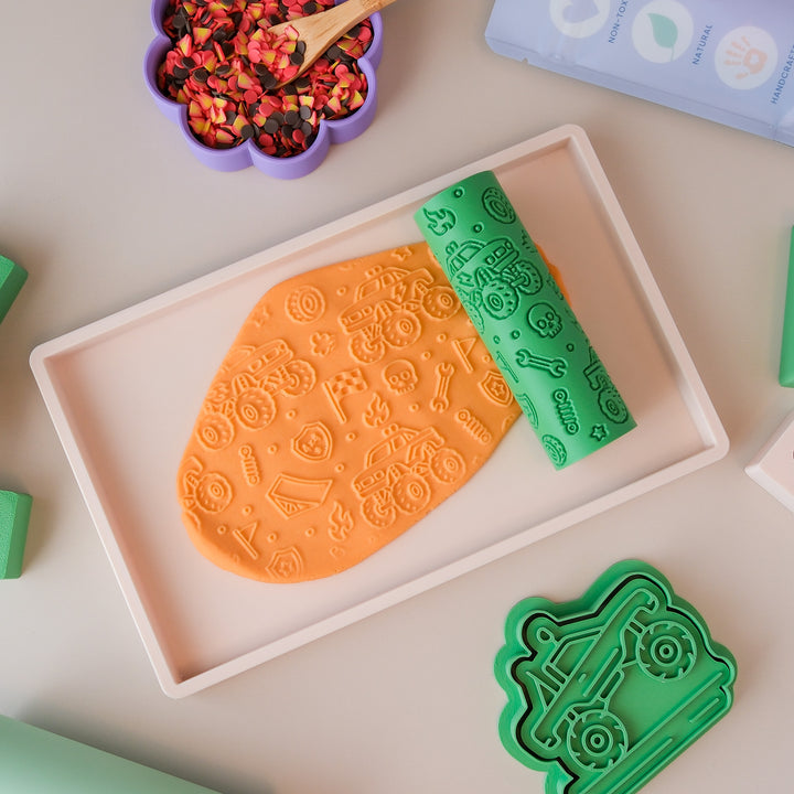 Play Sense Eco Textured Roller | Monster Trucks