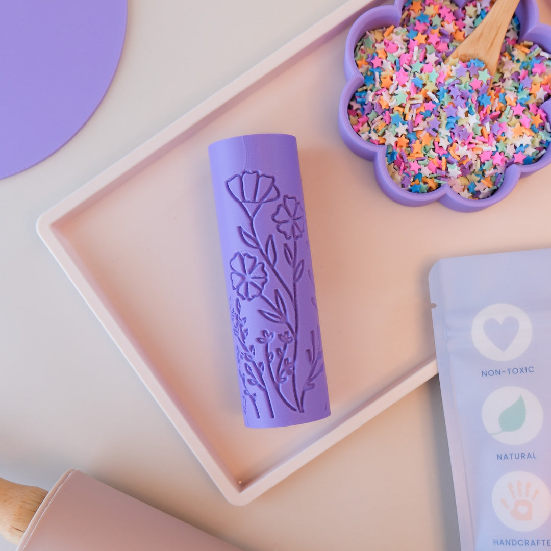 Play Sense Eco Textured Roller | Flowers