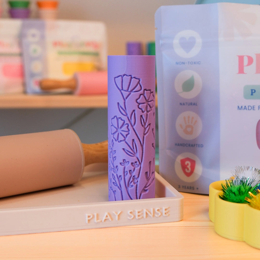 Play Sense Eco Textured Roller | Flowers