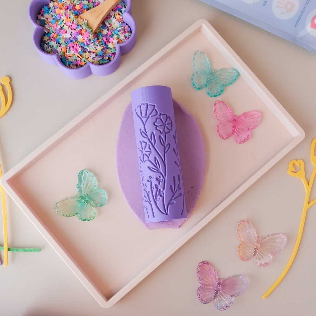 Play Sense Eco Textured Roller | Flowers