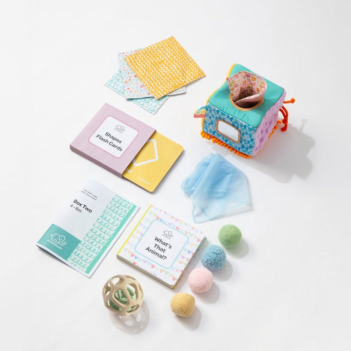 Learn & Explore Toy Starter Pack Box 2 | 4-6 Months