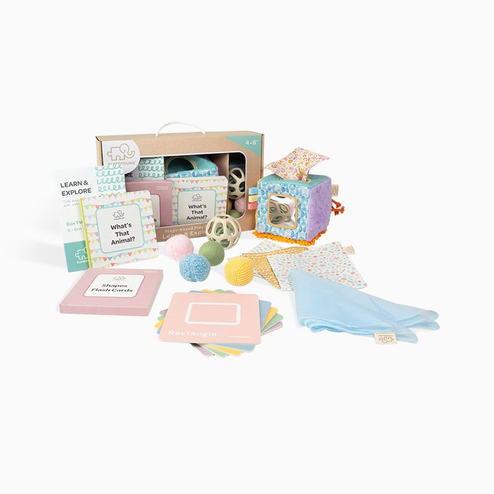 Learn & Explore Toy Starter Pack Box 2 | 4-6 Months