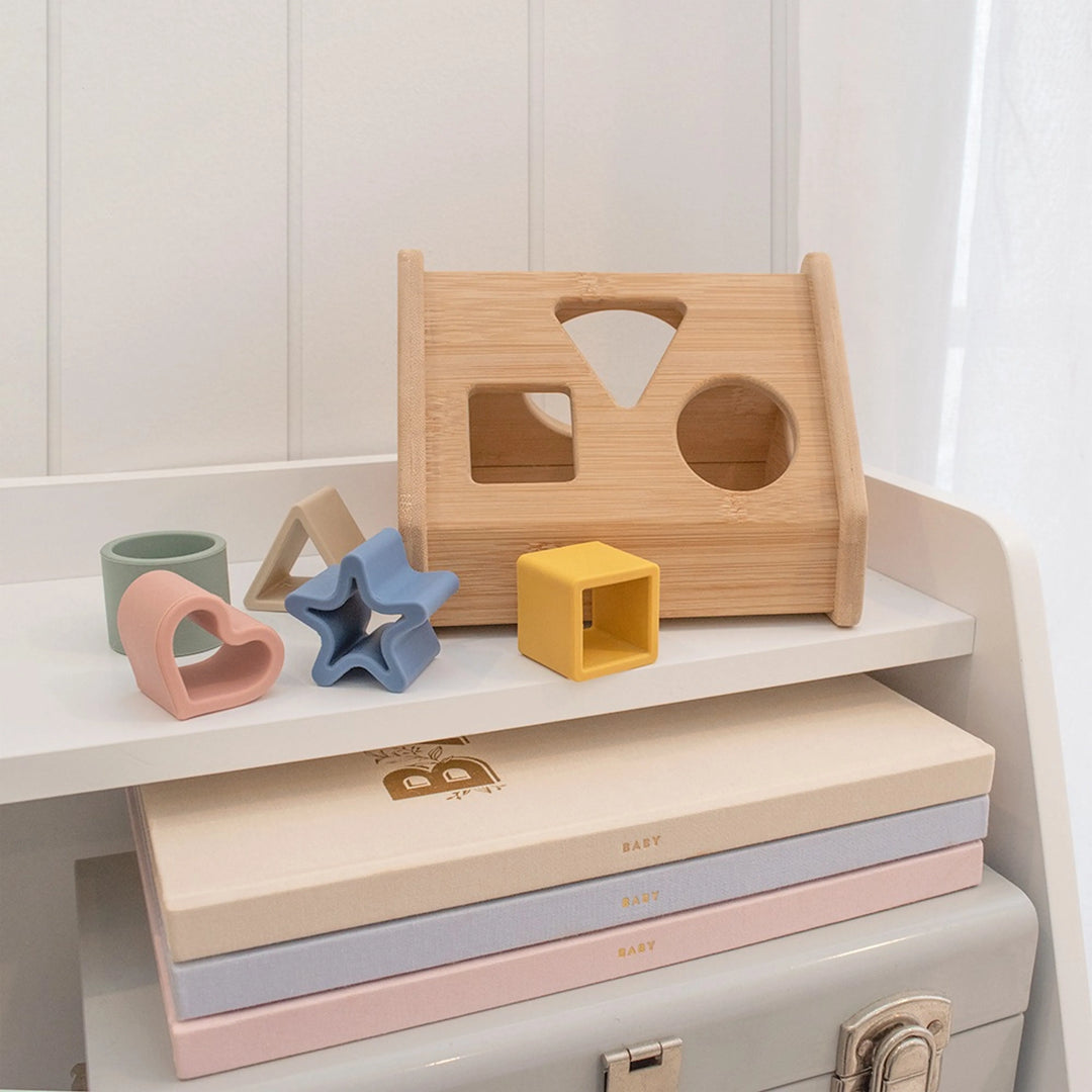 Playground Wooden House Shape Sorter