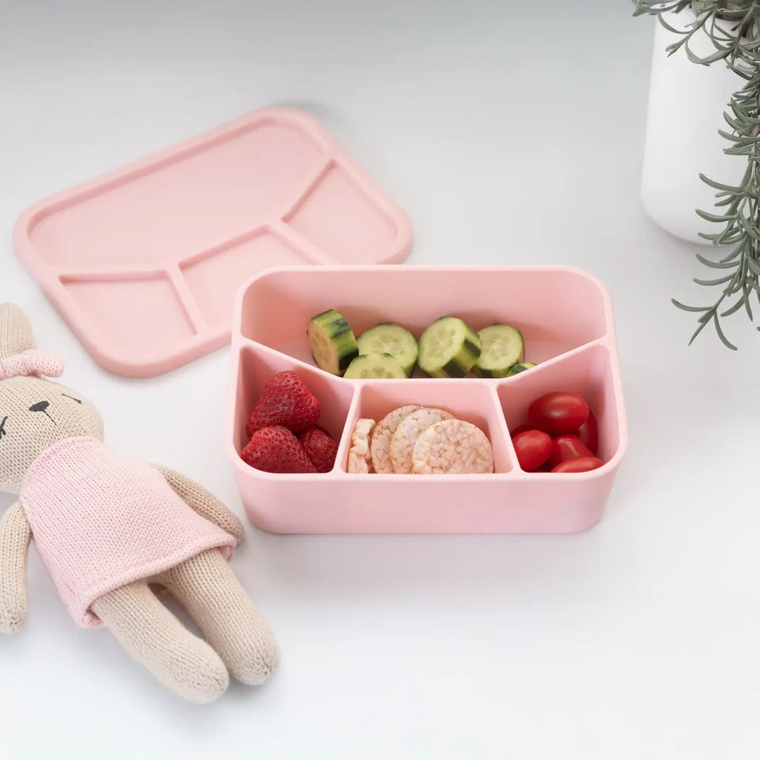 Silicone Lunch Box Large - Light Pink