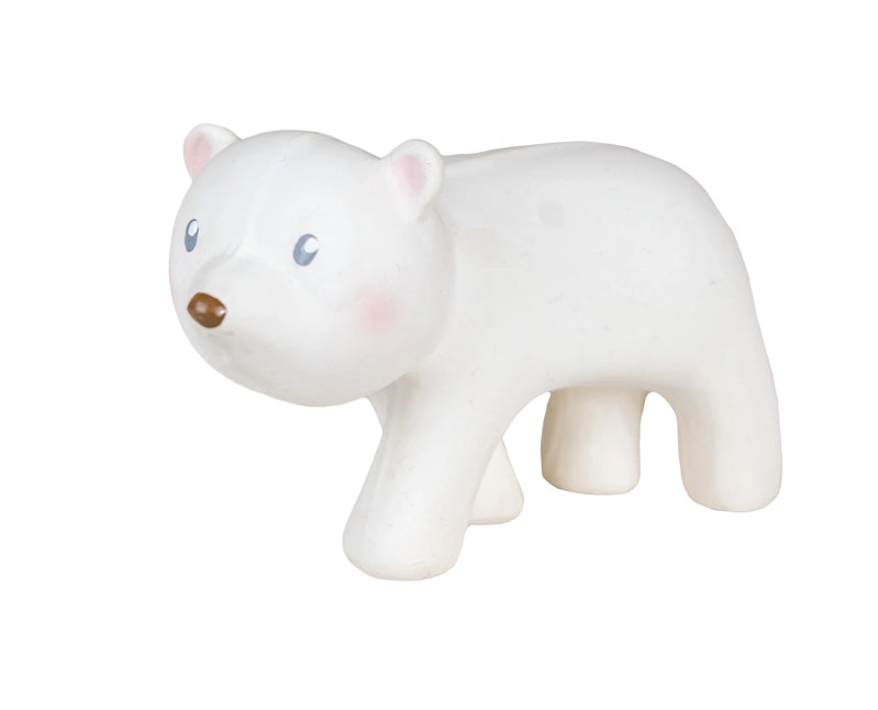 Tikiri My First Arctic Animals Natural Rubber Toy - Polar Bear
