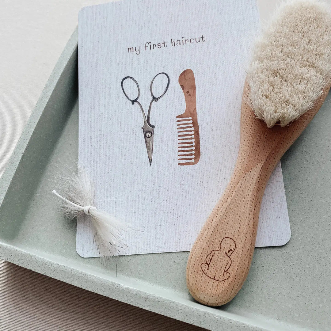 Pop Ya Tot Newborn Baby Hair Brush