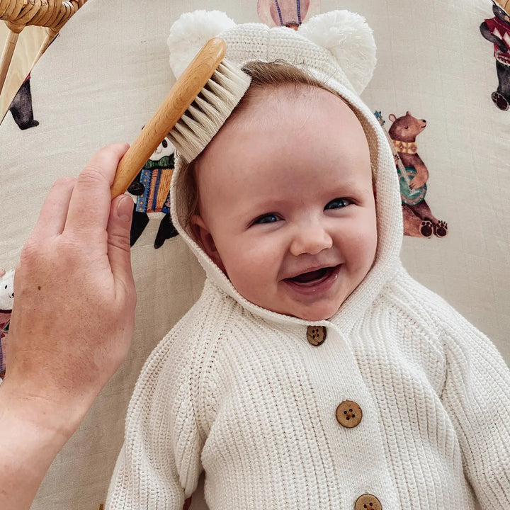 Pop Ya Tot Newborn Baby Hair Brush