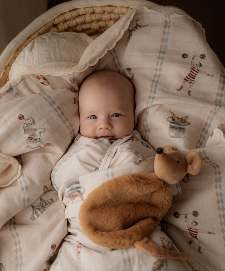 Pop Ya Tot Organic Muslin Swaddle - Le Cirque