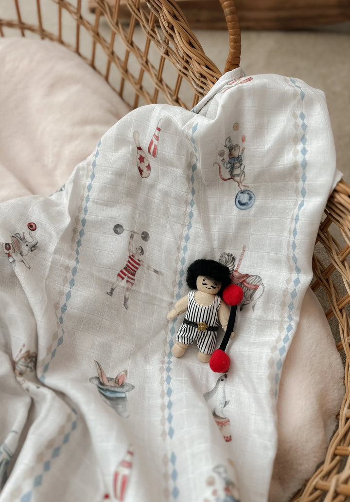Pop Ya Tot Organic Muslin Swaddle - Le Cirque