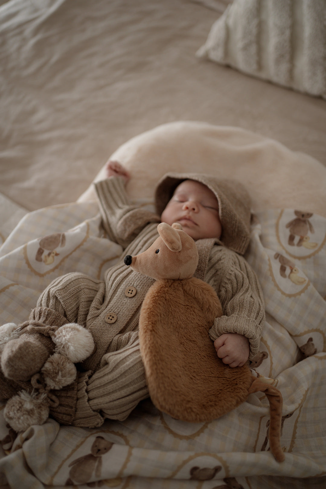 Pop Ya Tot Squeaky the Sweet Comforter Toy