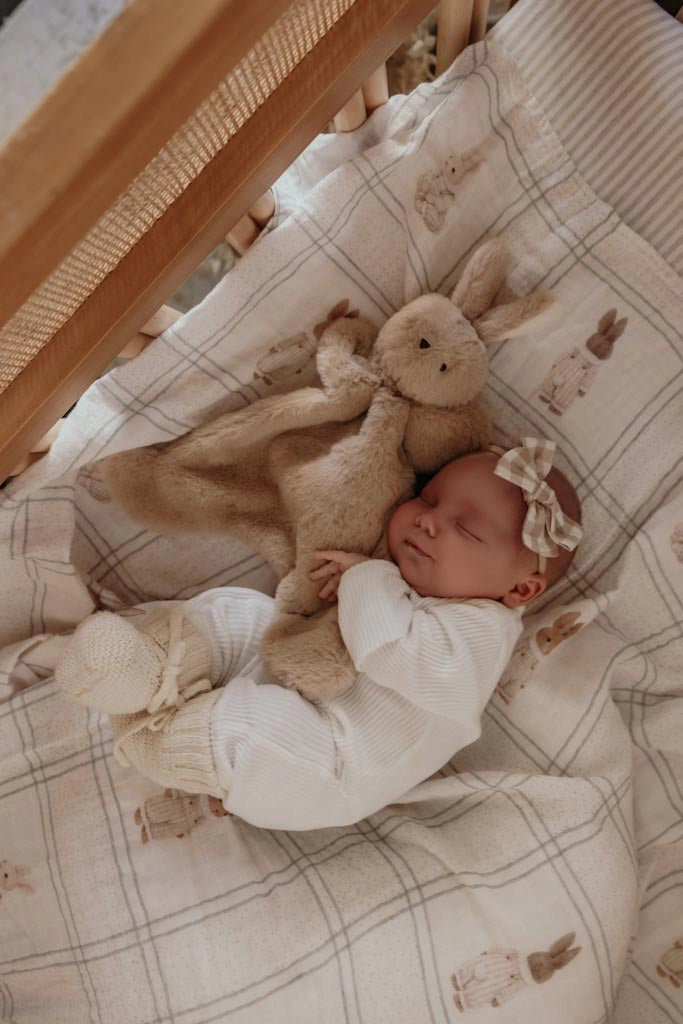 Pop Ya Tot Cottontail Comforter Toy
