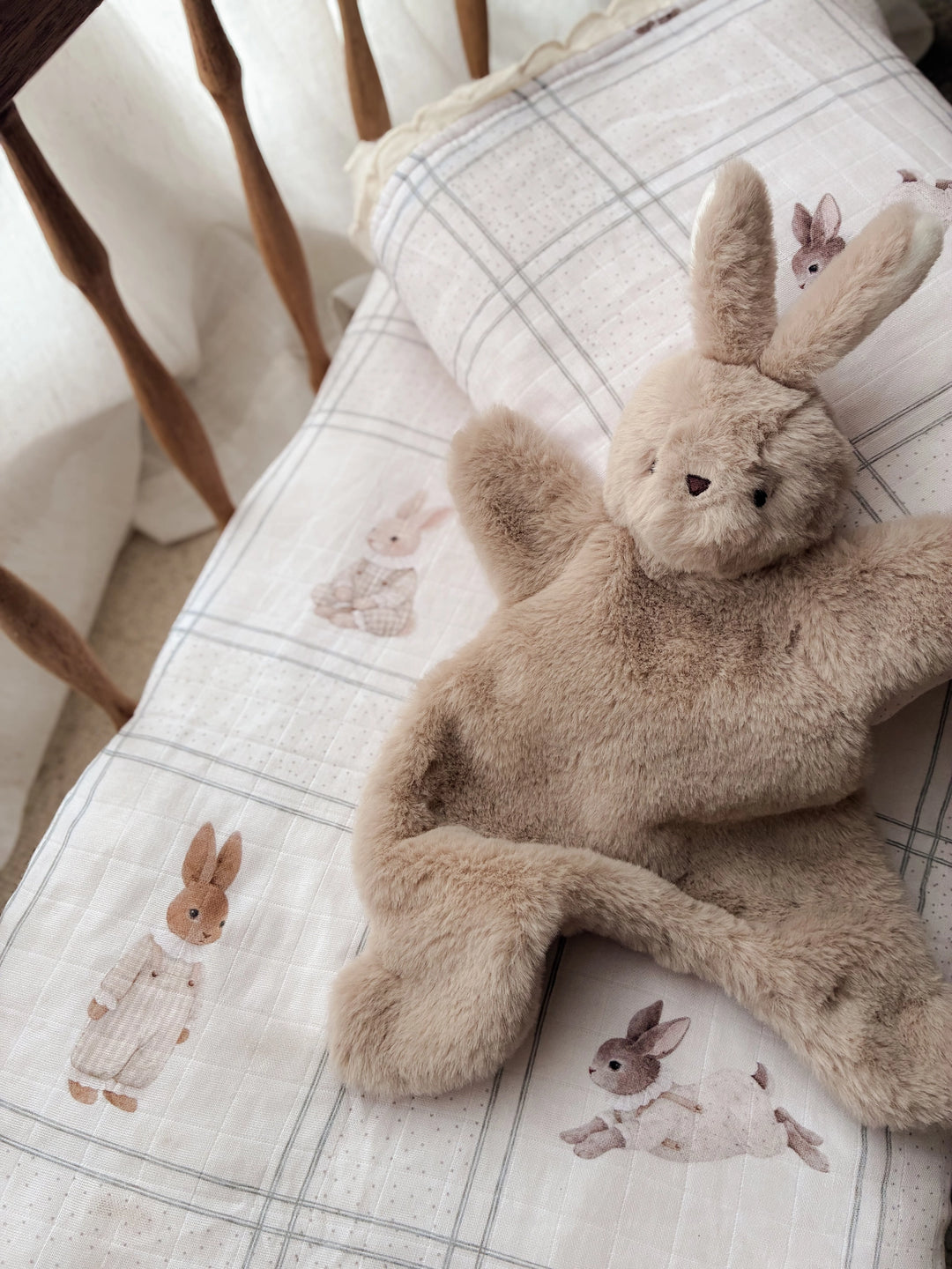Pop Ya Tot Cottontail Comforter Toy