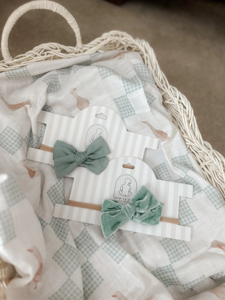 Pop Ya Tot Organic Muslin Swaddle - Goosey Gander