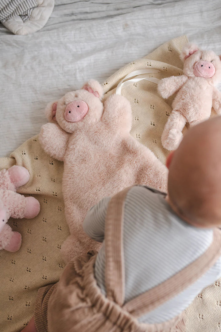 Hoochy Coochie Comforter Toy - Poppy the Pig