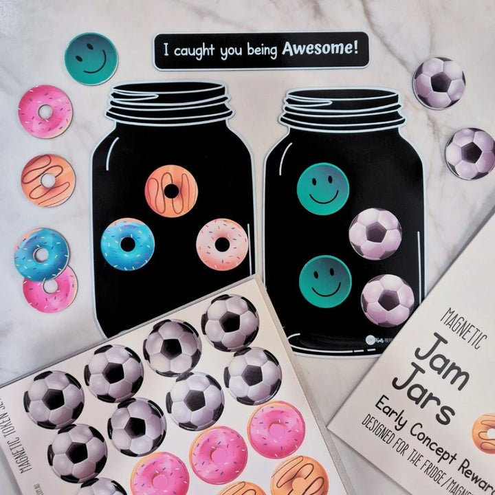 Preppd Kids Magnetic Jam Jar Reward Chart