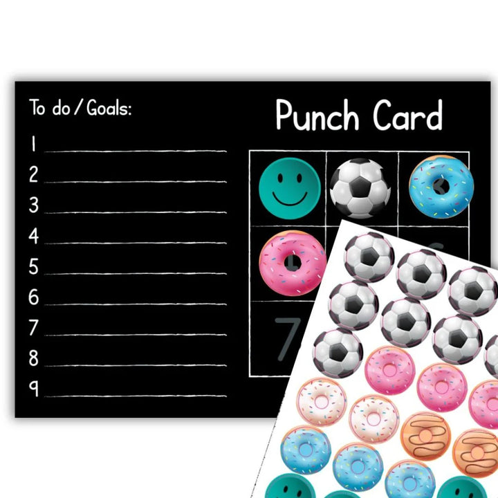 Preppd Kids Magnetic Punch Card Reward Chart