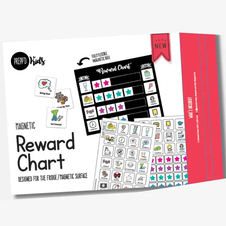 Preppd Kids Magnetic Reward Chart (A4)