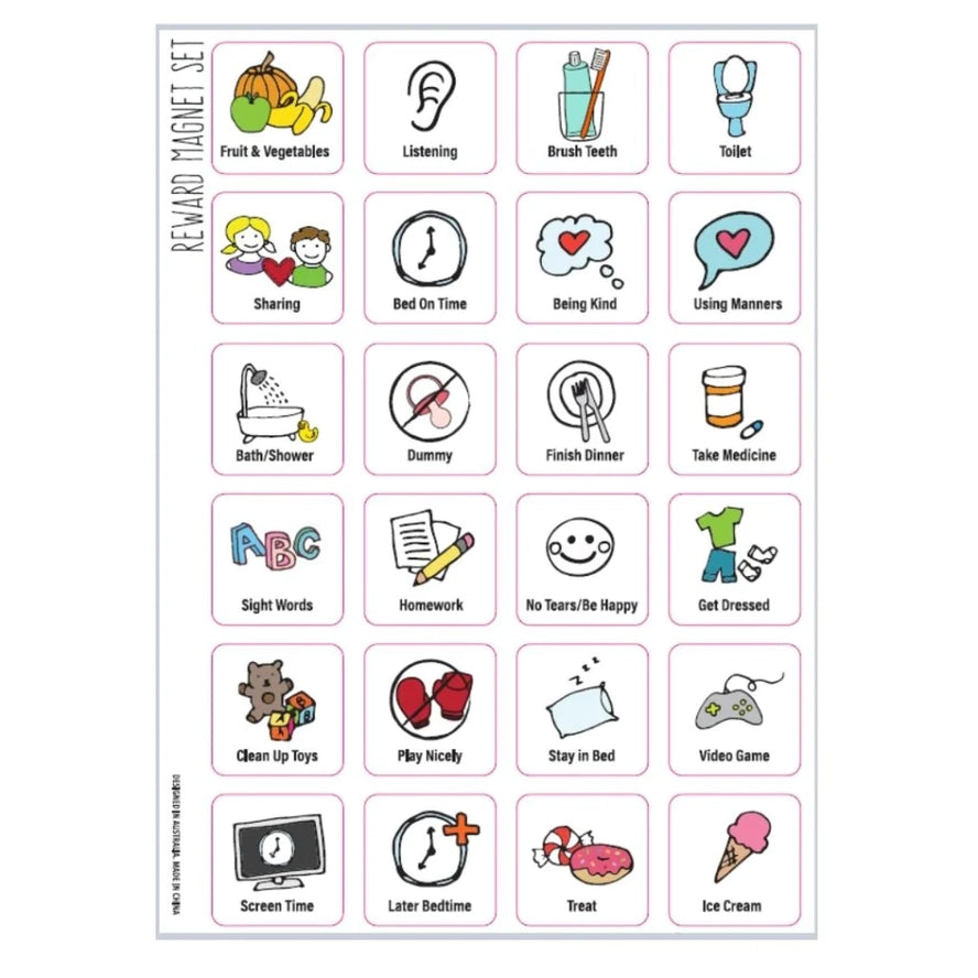 Preppd Kids Magnetic Reward Chart (A4)